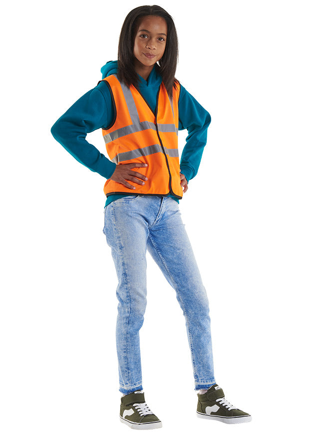 Childrens Hi-Viz Waist Coat