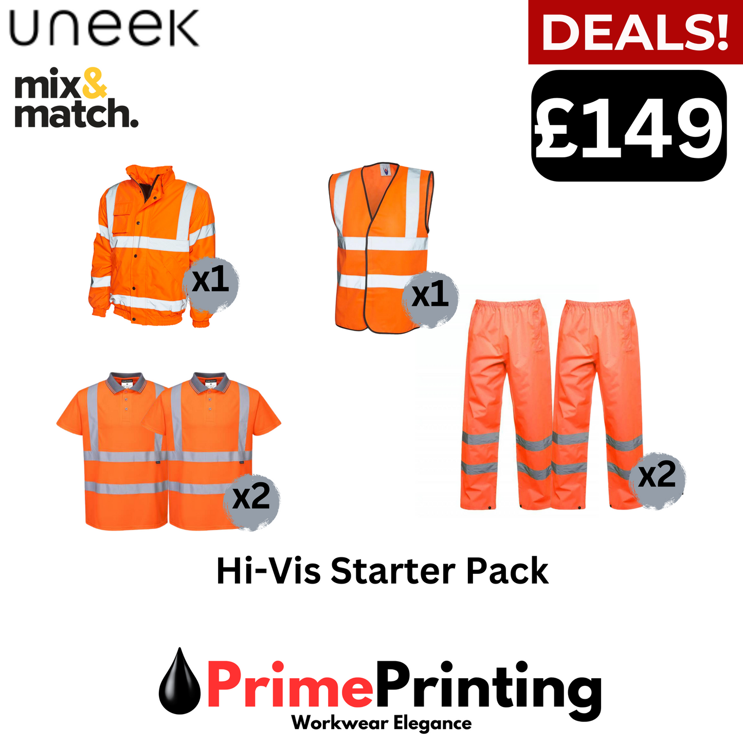 Adult Hi Vis Starter Pack