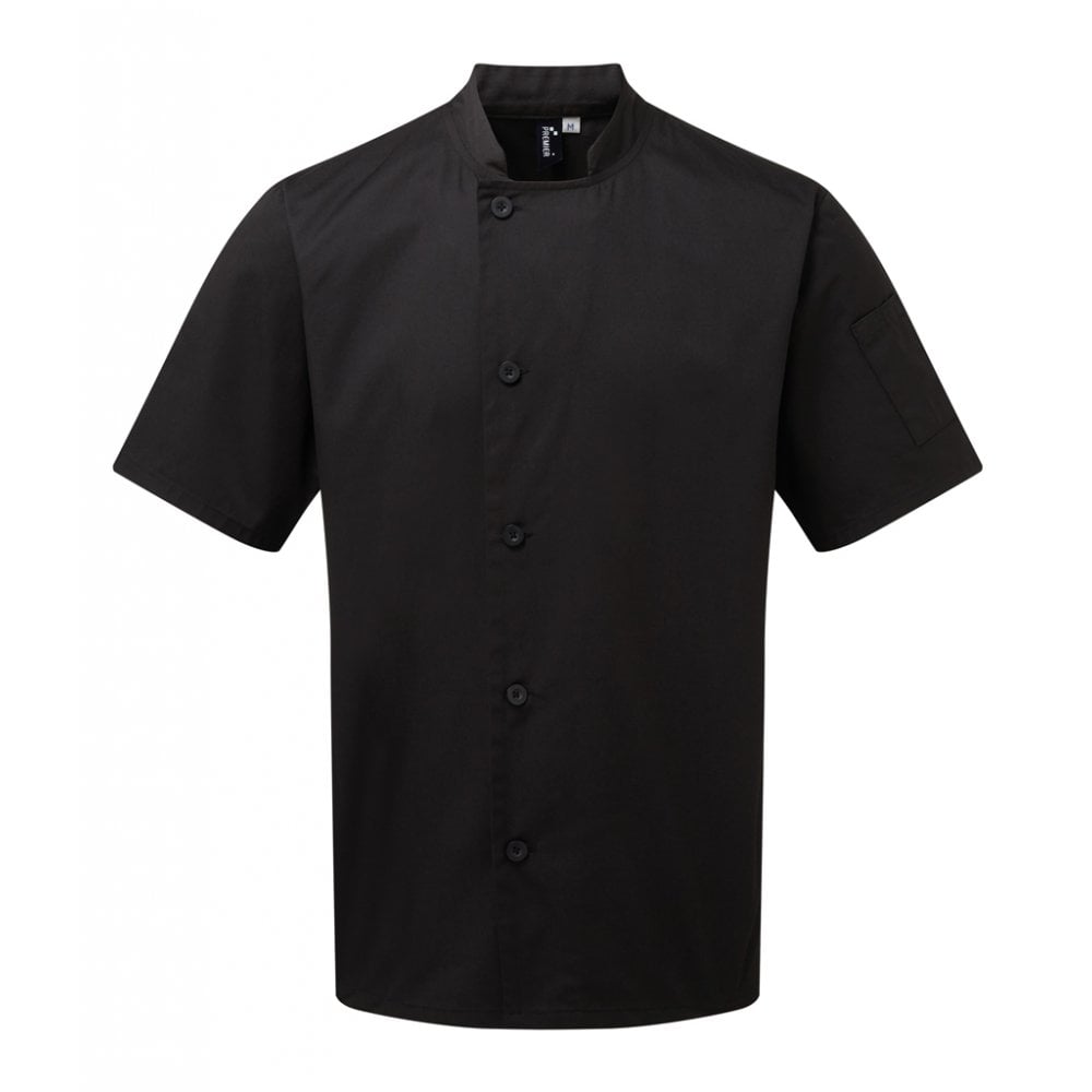 PREMIER Essential Short Sleeve Chefs Jacket