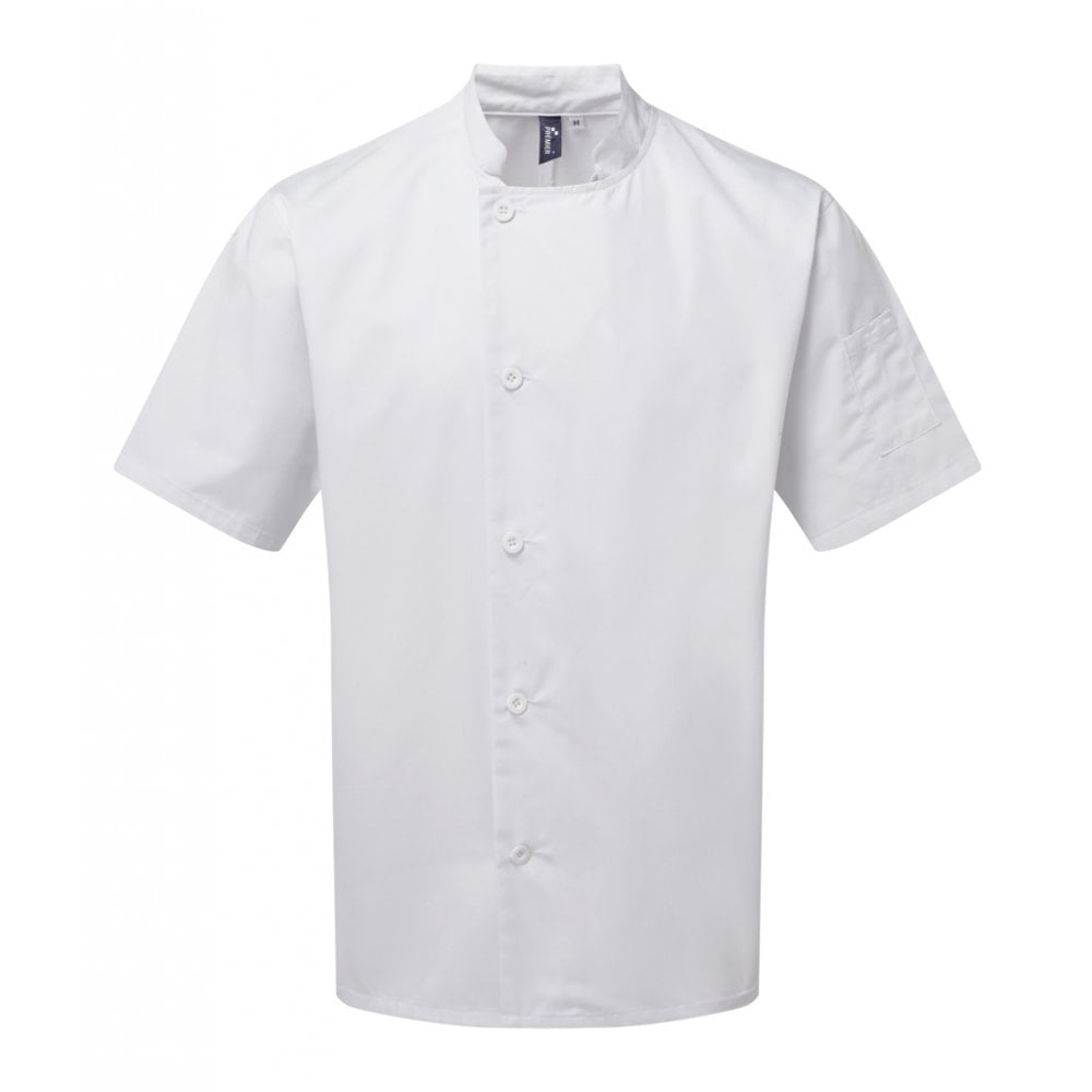 PREMIER Essential Short Sleeve Chefs Jacket