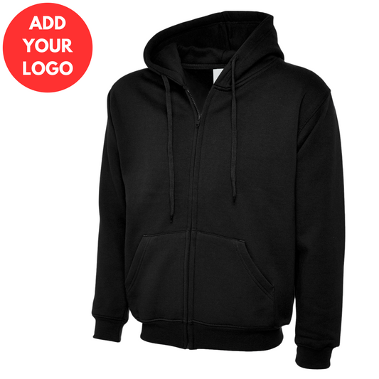Adults Classic Full Zip Hooded Sweatshirt